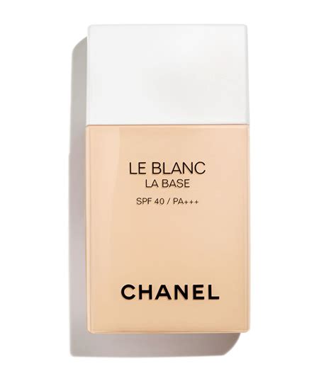 chanel le blanc base price